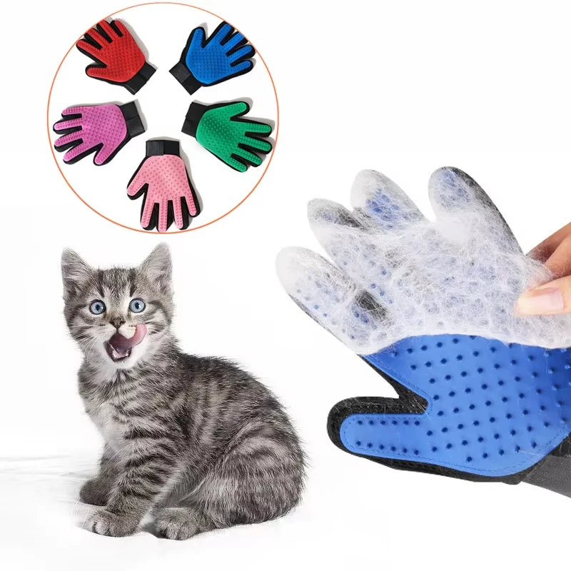 Rubber Glove Cleaning - 애완동물용 장갑 고양이 그루밍 장갑 고양이