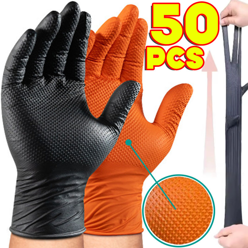 Nitrile Mechanic Glove - 기계 안전 및 작업 장갑을 위한