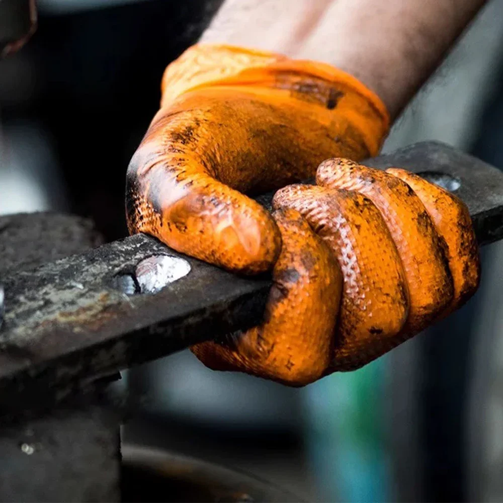 기계 안전 및 작업 장갑을 위한 다이아몬드 질감 그립이 - Nitrile Mechanic Glove 리뷰 및 가격