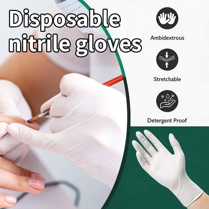 10/50/100/200/400개입 니트릴 일회용 장갑 - Nitrile Mechanic Glove 리뷰 및 가격