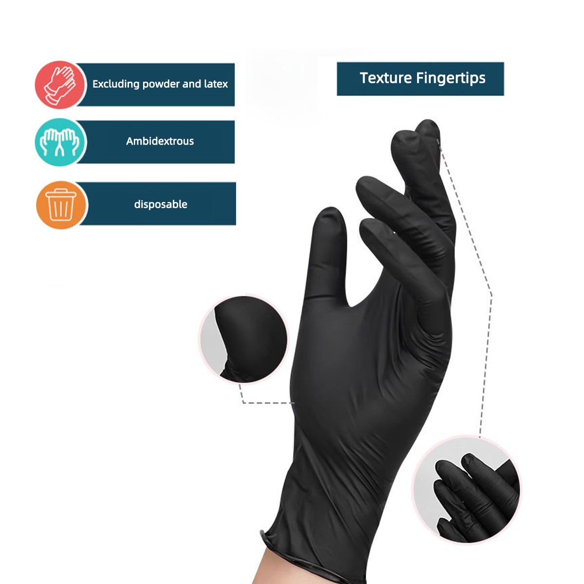 란케 블랙 일회용 니트릴 장갑 전문 작업용 장갑 자동차 - Rubber Glove Cleaning 리뷰 및 가격